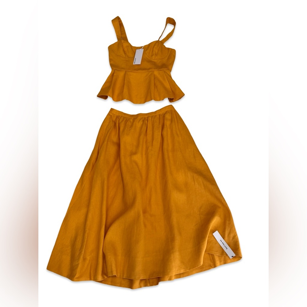 Reformation Golden Two-Piece Ensemble - Picture 3 of 7